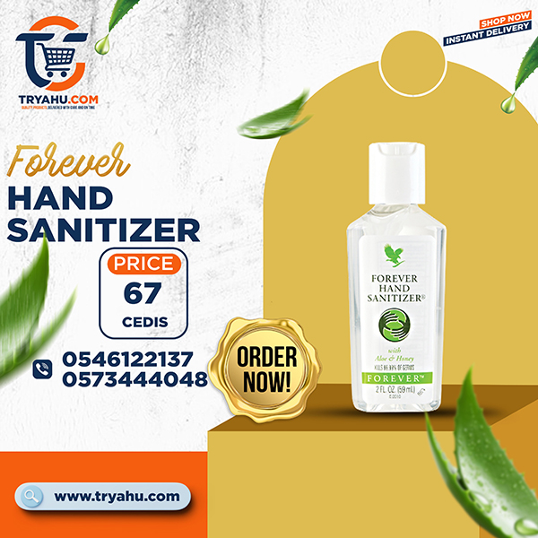 Forever Hand Sanitizer Clean, Safe & Gentle Protection